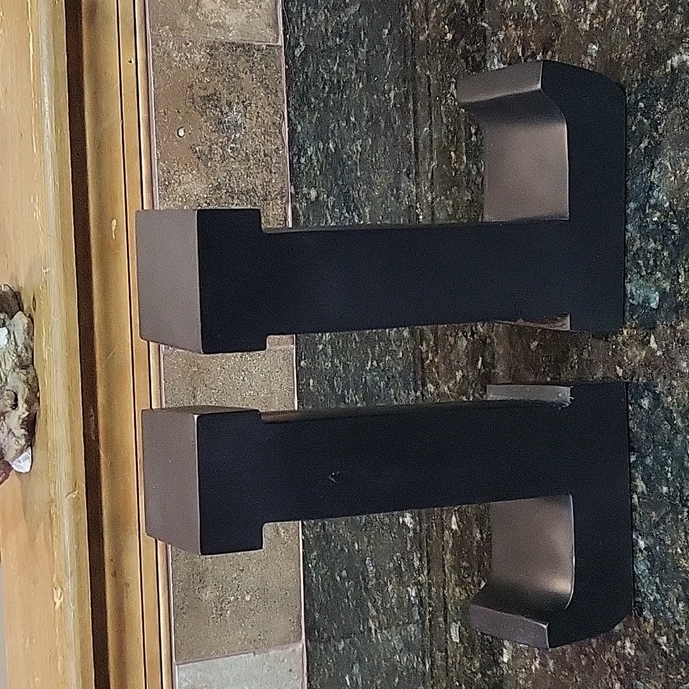 MELANNCO Letter L Bookends